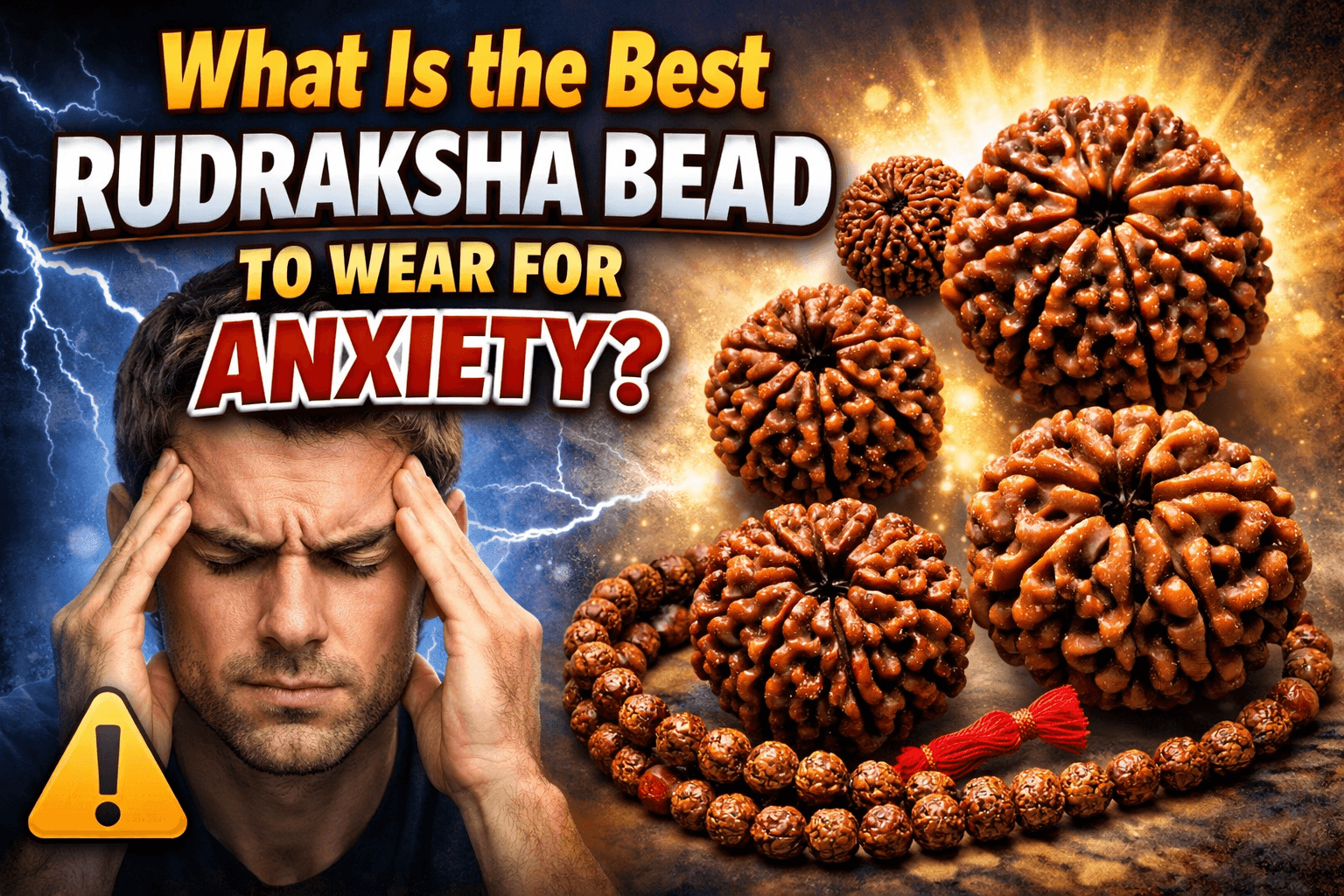 what is the best rudraksha bead to wear for anxiety